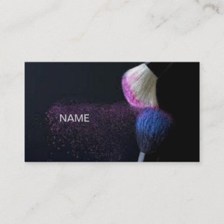 Visitkort för Makeupkonstnär