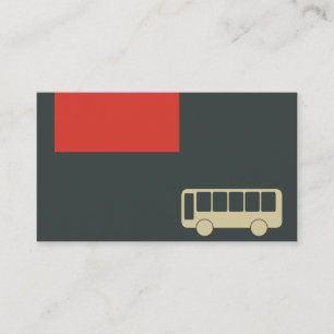 visitkort för offentlig transport och buss