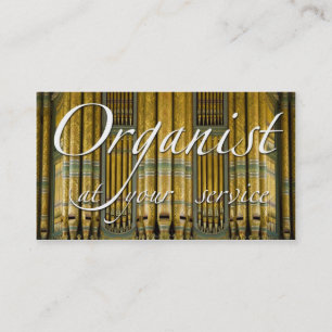 Visitkort för Organist (européorgan)