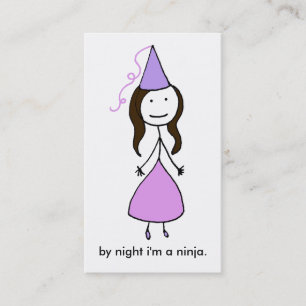 Visitkort för Princess Ninja