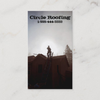 Visitkort för Roofer/konstruktion