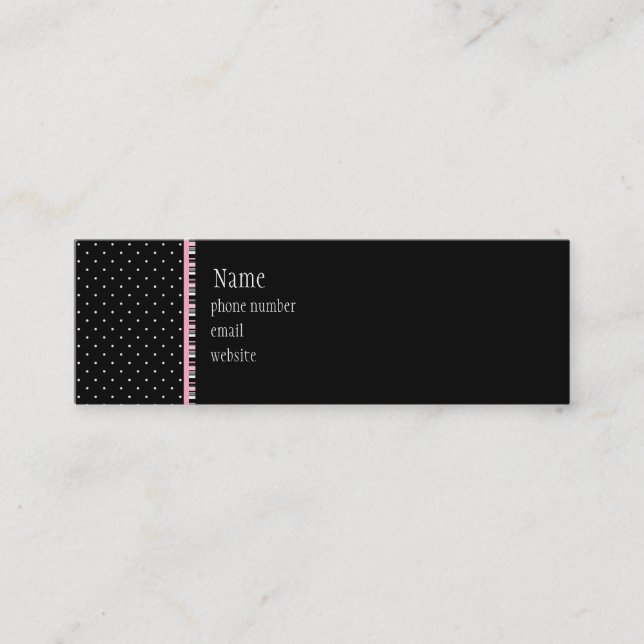 Visitkort för Siestamotellsmala (Framsida)