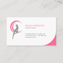Visitkort för Spa för skönhetsalongCosmetologist