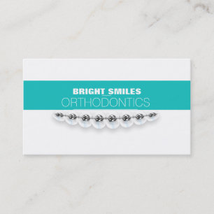 Visitkort för stag för Orthodontisttandläkare