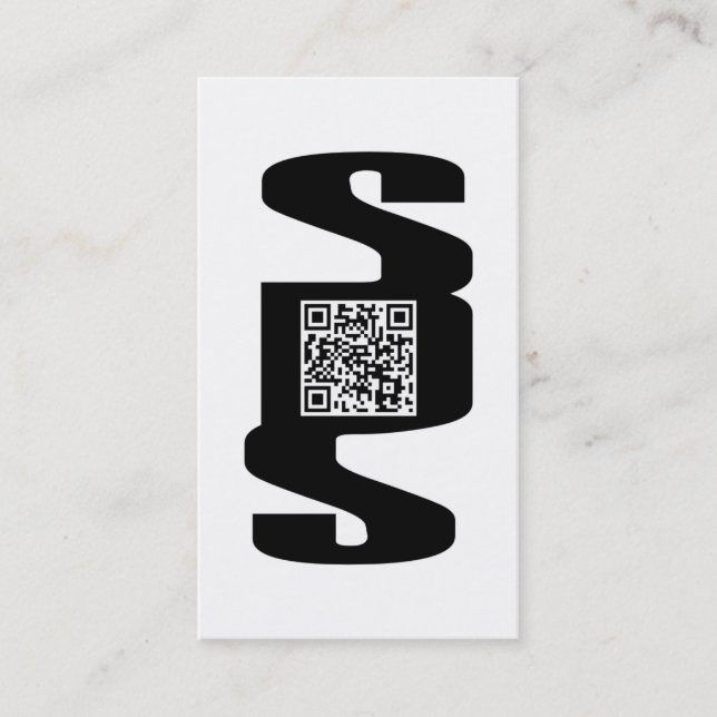 Visitkort för stenboningstudior (Framsida)