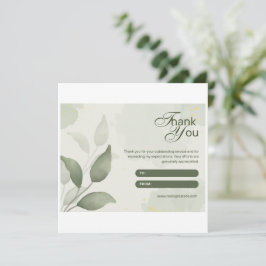 visitkort för tackkort tack kort