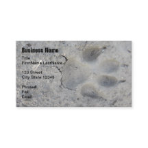 visitkort för tasstryckhusdjur