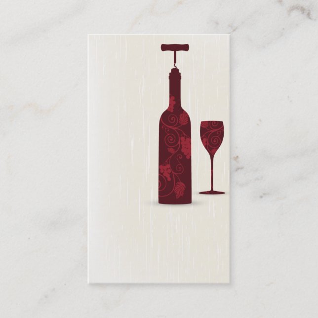 visitkort för vinodling (Framsida)