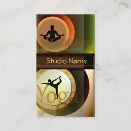 Visitkort för Yogameditationstudio