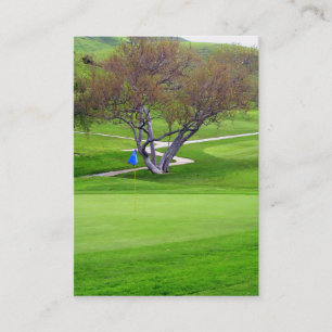 Visitkort för yrkesmässig Golf