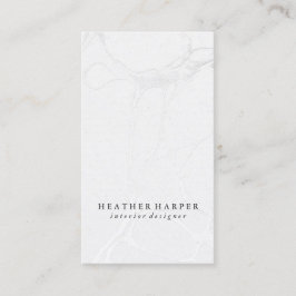 Visitkort - marmorgrå färgsilver