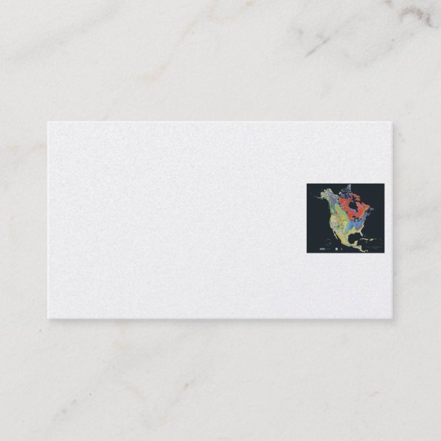 Visitkort/norr - amerikangeologi visitkort (Framsida)