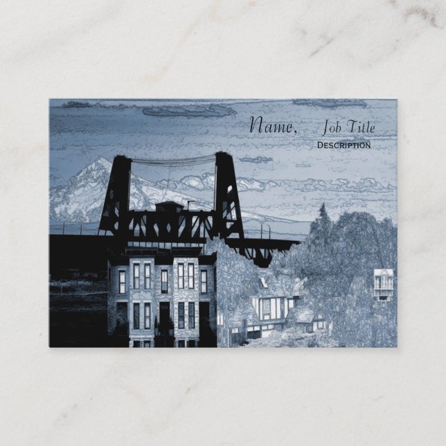 Visitkort Portland (Framsida)