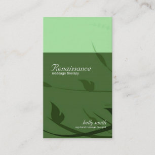 Visitkort - renaissance