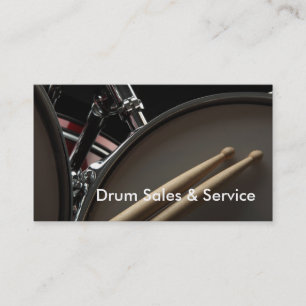 Visitkort: Trumma Salar & serva Visitkort