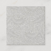 VISITKORT: WILLIAM MORRIS : LARKSPUR