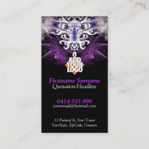 Visitkortar för Artistry för drakeillusionFracta Visitkort