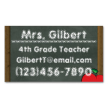 Visitkortar för information om kritalärare