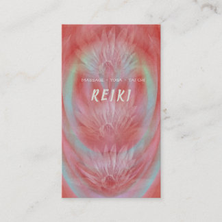 Visitkortar för konster för Chi för massageYoga Visitkort