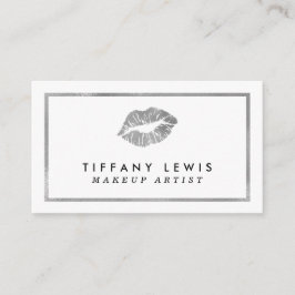 Visitkortar för konstnär för FauxsilverMakeup Visitkort