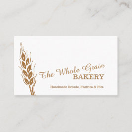 Visitkortar för korn för bagarebagerivete visitkort
