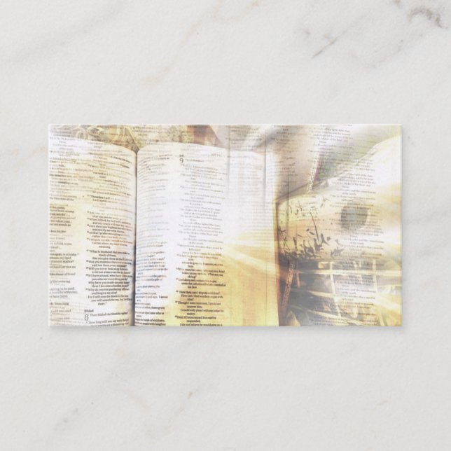 Visitkortar för minister  pastorpastor visitkort (Framsida)