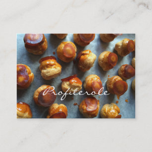Visitkortar för Profiterole Teasalong Visitkort