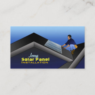 Visitkortar för sol- paneler visitkort