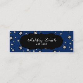 Visitkortar för stjärna för natthimmel mini visitkort