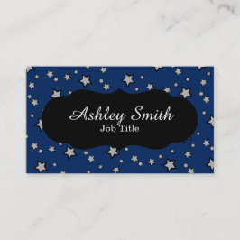 Visitkortar för stjärna för natthimmel visitkort