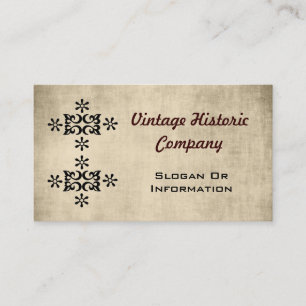 Visitkortar för vintageLookformgivare Visitkort