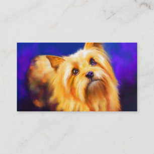 Visitkortar för Yorkshire Terrier Visitkort