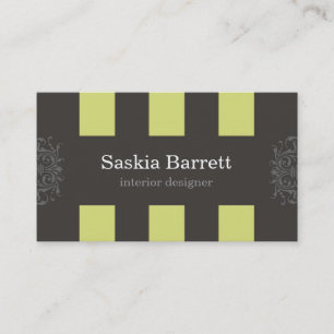 visitkortar > inredingsdesign [limefrukt] visitkort