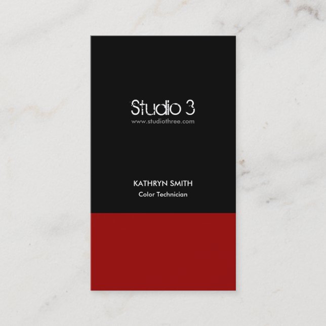 Visitkortar - modern 1 visitkort (Framsida)