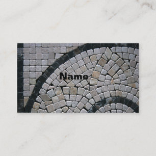 Visitkortar Stone2-Monogram Visitkort