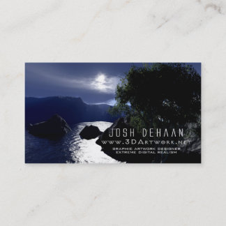 visitkortar v1 för konstverk 3D Visitkort