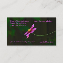 Visitkortar: w-/ahandlag av naturen visitkort