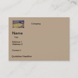 VisitkortFOTBOLLSARENADESIGN Visitkort