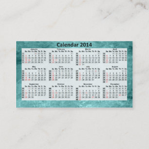 Visitkortkalender 2014 visitkort