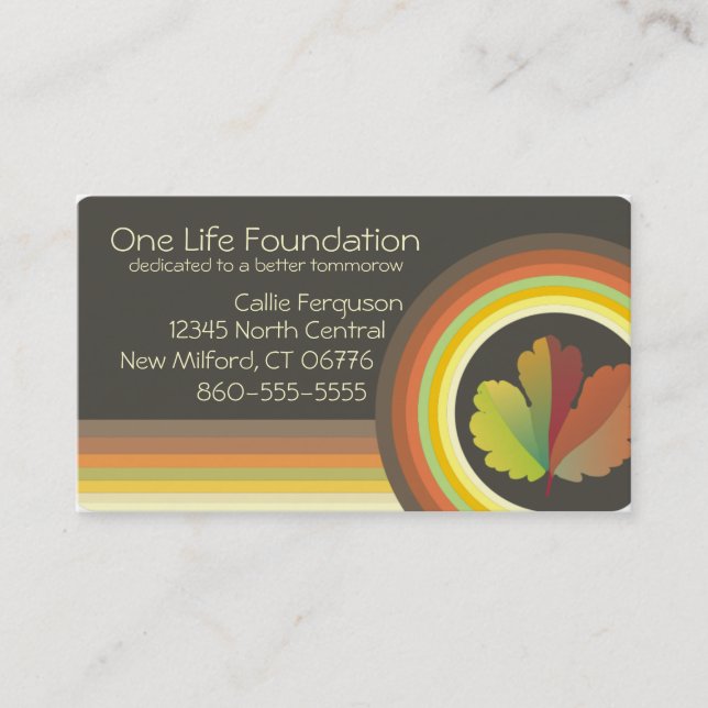 Visitkortmall 10 visitkort (Framsida)