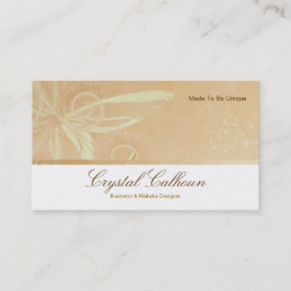 Visitkortmall - härlig fjäril visitkort