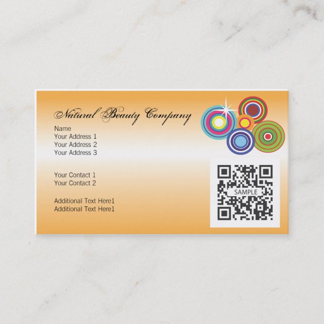 Visitkortmallparfym Visitkort (Framsida)