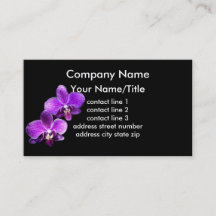 visitkortsmall för orchips anpassningsbar