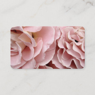 visitkortsmall rosa ros petals-fotoart visitkort