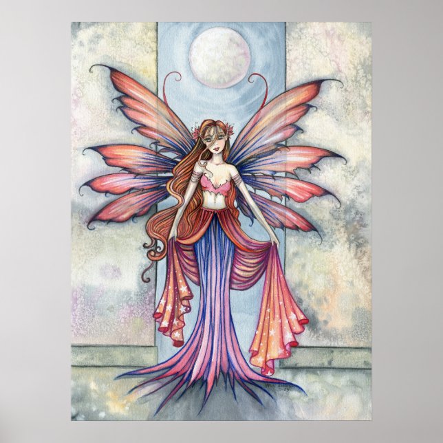 Visitor Fairy Postertryck av Molly Harrison Poster (Framsidan)