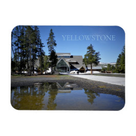 Visitors Center Yellowstone nationalpark Wyoming Magnet