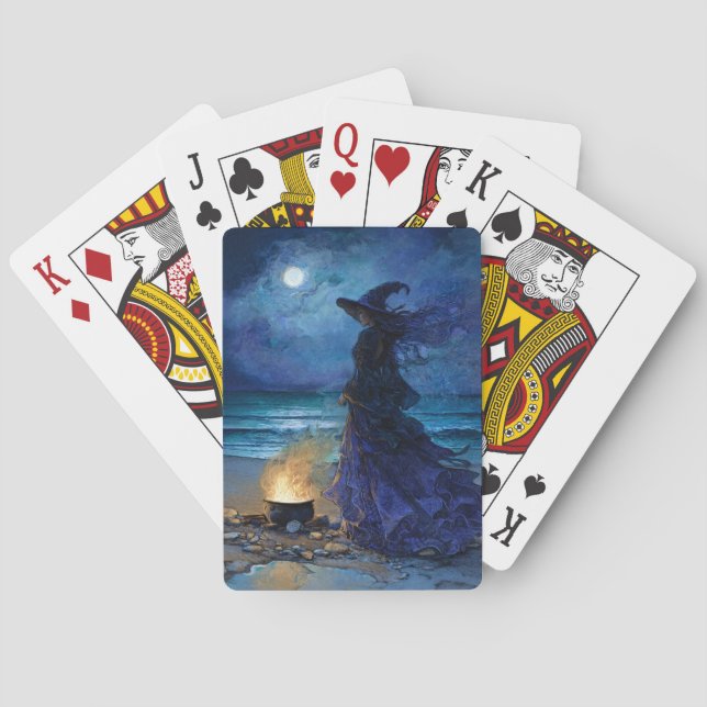Viska av Moonlit Sea Casinokort (Baksidan)