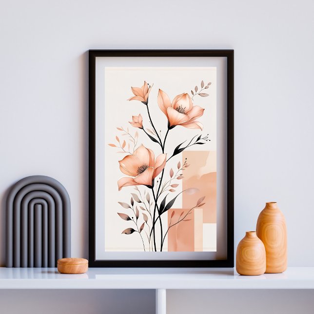 Viska blomformar poster (Skapare uppladdad)