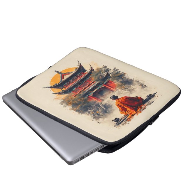 Viska från Pagoden Laptop Fodral (Framre botten)