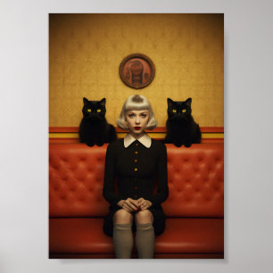 Viska med svarta katter poster